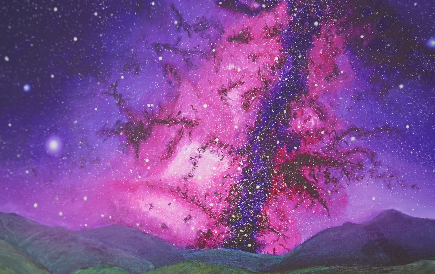 The Milky Way over Lining Crag