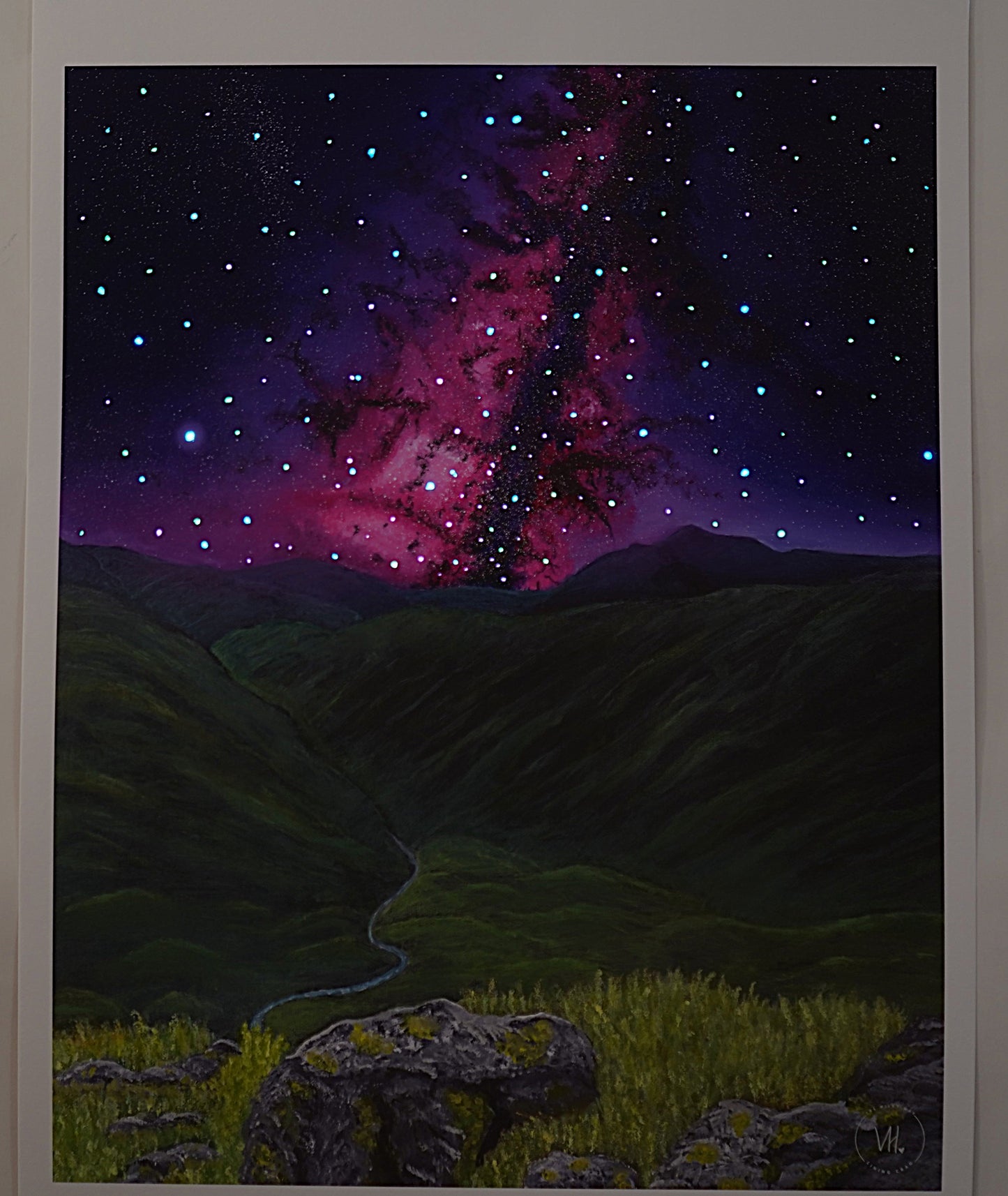 The Milky Way over Lining Crag