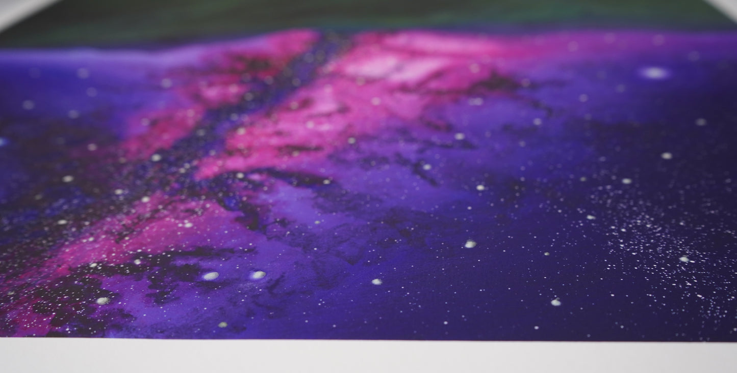 The Milky Way over Lining Crag